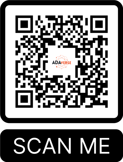 QR code linking to ADAverse.com.au — scan to explore